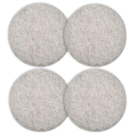 Intirilife Intirilife Coussins d'assise Set de 4  