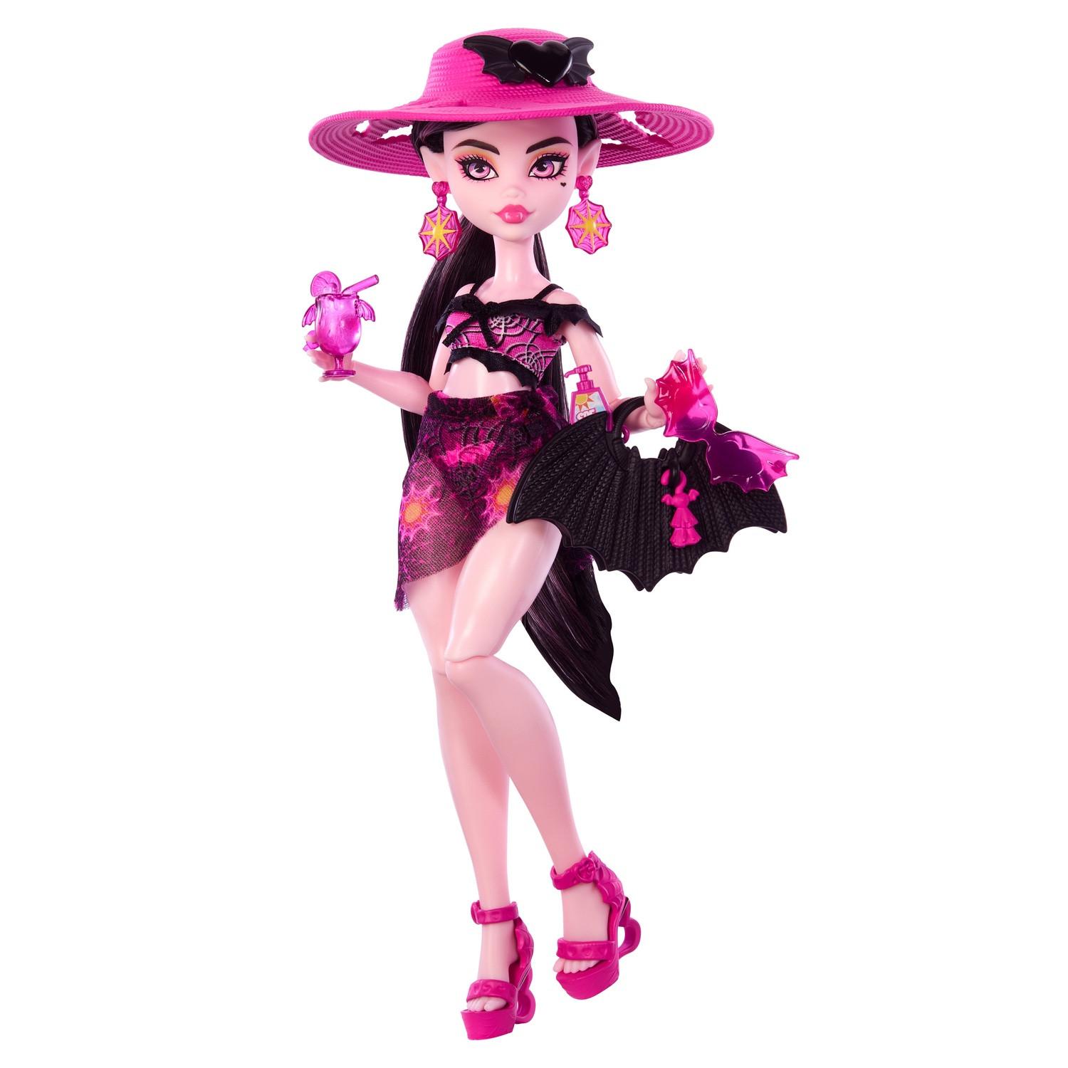 Mattel  Monster High Scare-adise Island Draculaura Puppe mit Badeanzug 