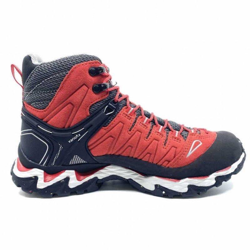 Image of Wanderschuhe Für Damen Lite Hike Gtx Unisex Schwarz / Rot 41