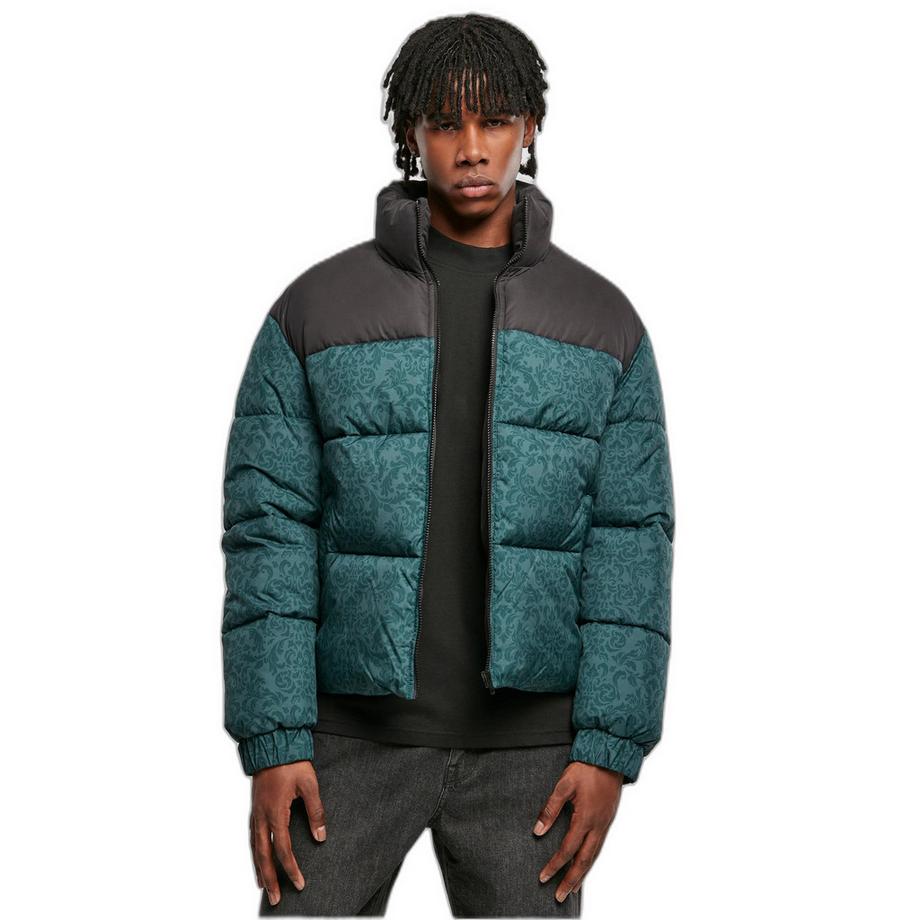 URBAN CLASSICS Retro AOP Daunenjacke  