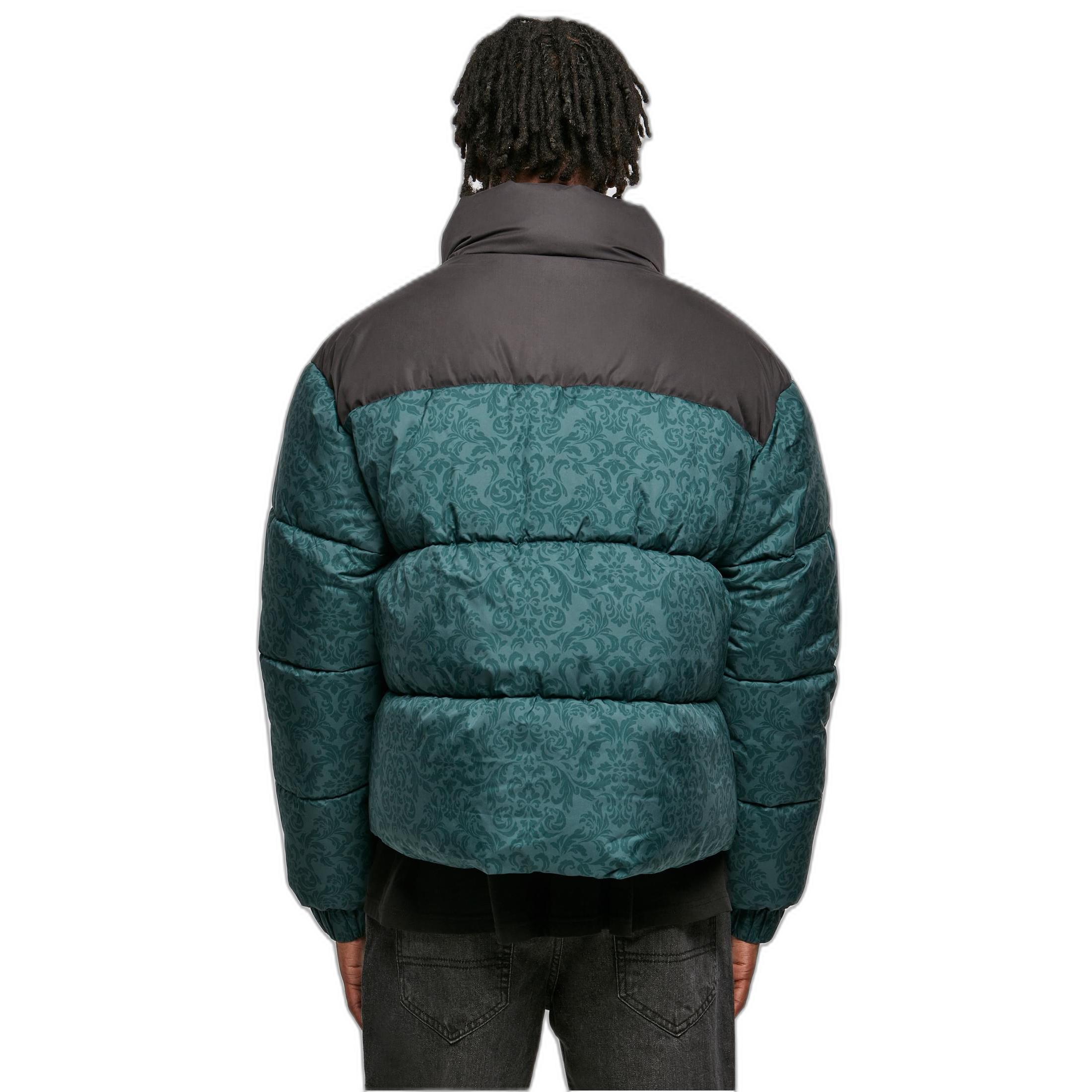 URBAN CLASSICS  Daunenjacke AOP Retro 