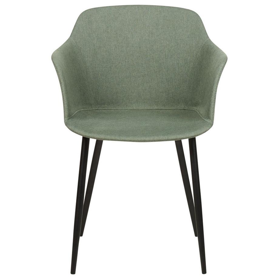 Beliani Set di 2 sedie da pranzo en Tessuto Retrò ELIM  