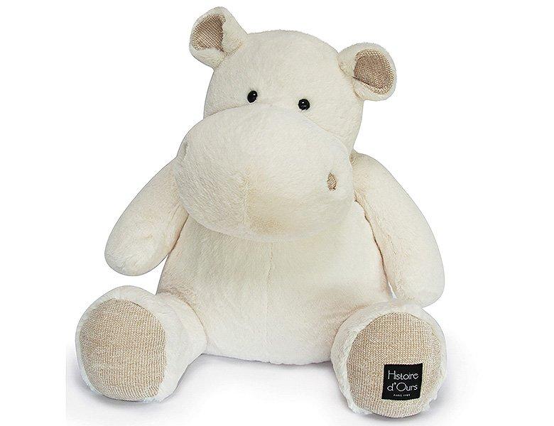 DouDou et compagnie  Hippo elfenbein (85cm) 