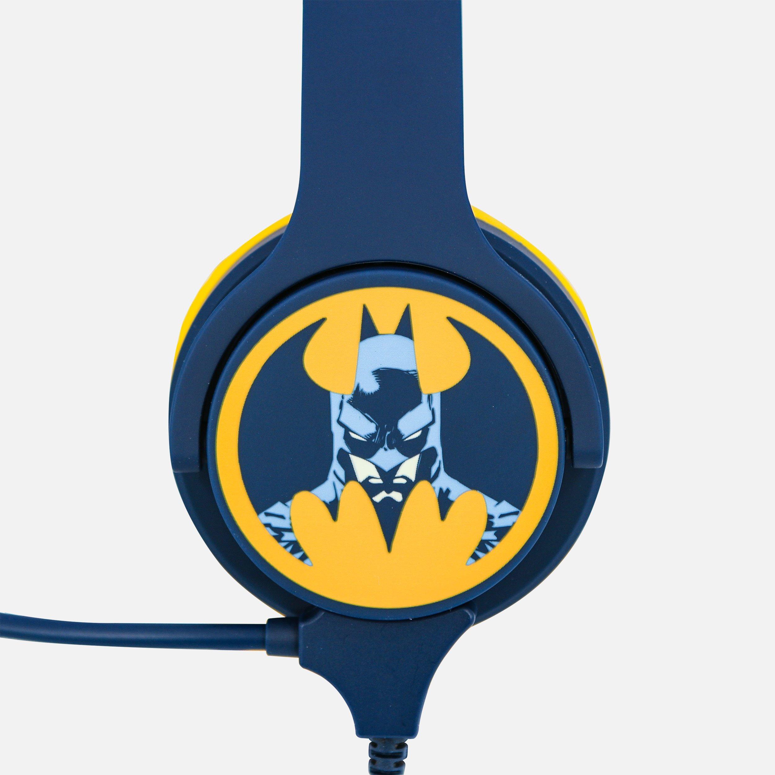 OTL  OTL Technologies Batman Blue Kids Interactive Kopfhörer Kabelgebunden Kopfband Gaming Schwarz, Blau 