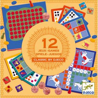 Djeco  Spiele Classic Box 12 Spiele (mult) 