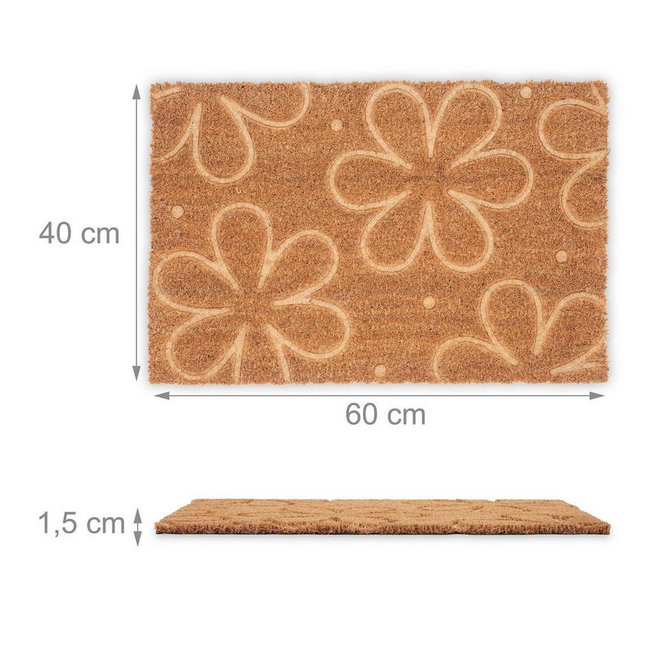 B2X Zerbino fiori di cocco  