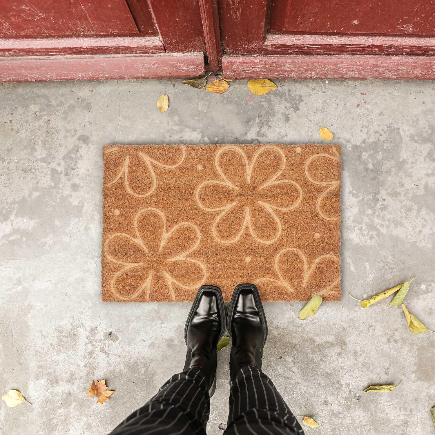 B2X Fußmatte Kokosblüten  