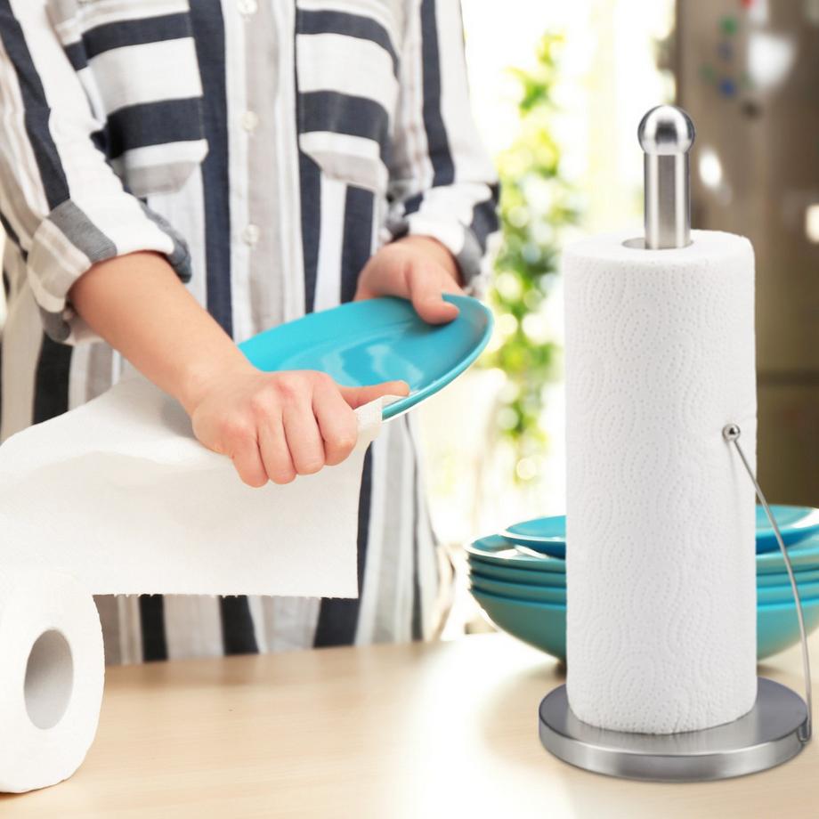 Northio Supporto per rotolo da cucina in piedi  