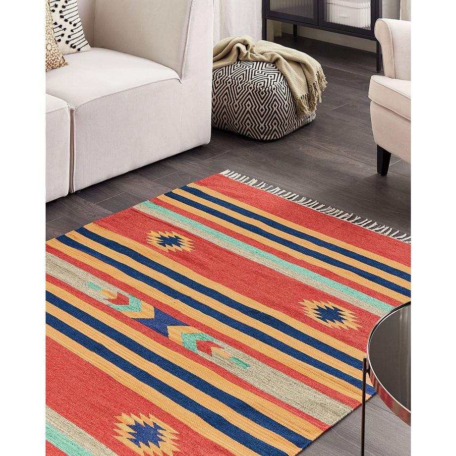 Beliani Tapis en Coton  HATIS  