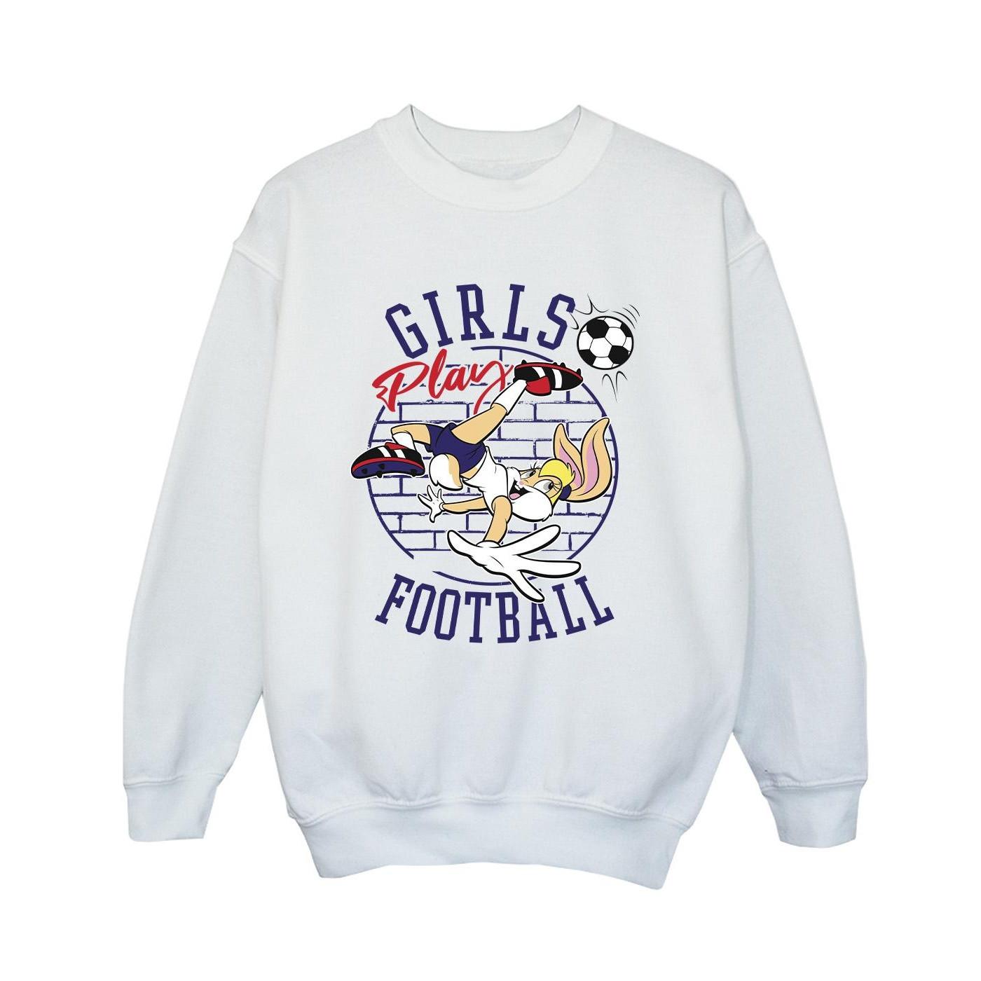 LOONEY TUNES  Girls Play Football Sweatshirt 