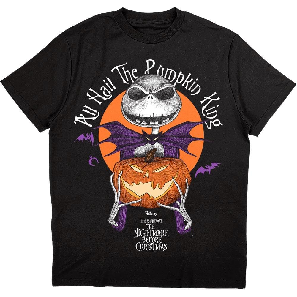 Image of All Hail The Pumpkin King Tshirt Damen Schwarz XL