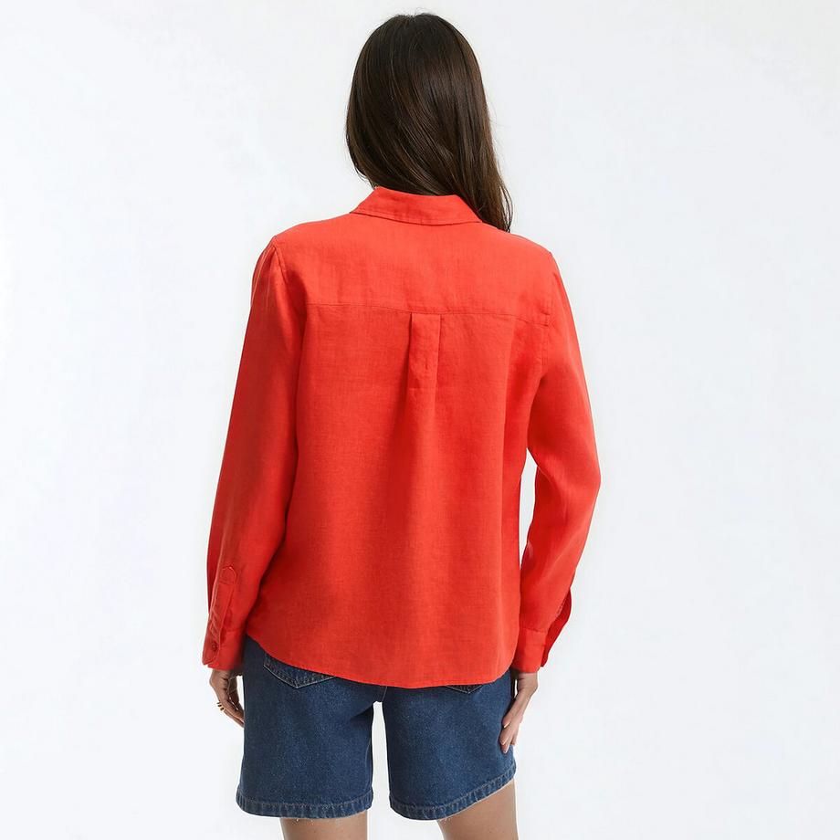 La Redoute Collections Langärmelige Bluse  