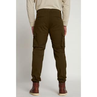 JP1880  Pantaloni cargo con taglio speciale per l'addome e taglio della gamba dritto, disponibili fino alla tg. 70 