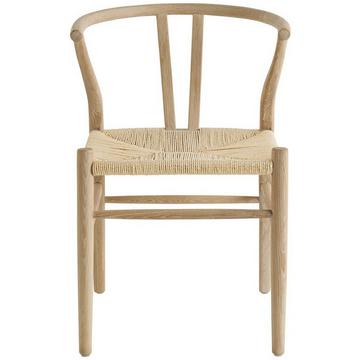 Chaise de salle à manger Njord frêne blanchi