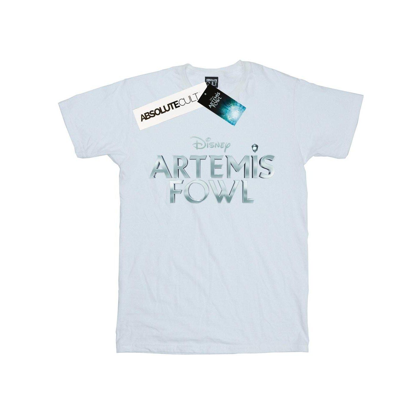 Image of Artemis Fowl Movie Logo Tshirt Damen Weiss 4XL