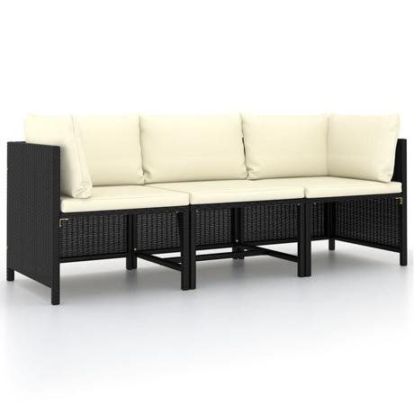 VidaXL Sofa de jardin rotin  