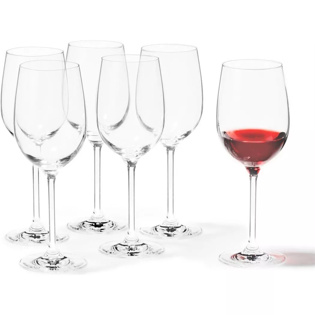 Leonardo - Weissweinglas Ciao+ 370 ml, 6 Stück, Transparent, One Size