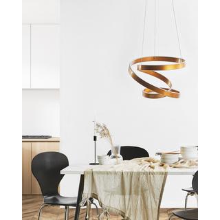 Beliani Lampe suspension en Aluminium Moderne WANLI  