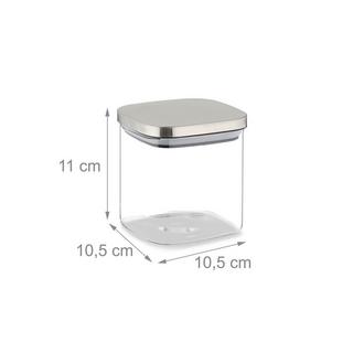 Northio lot de 3 bocaux de conservation avec couvercles 600 ml  