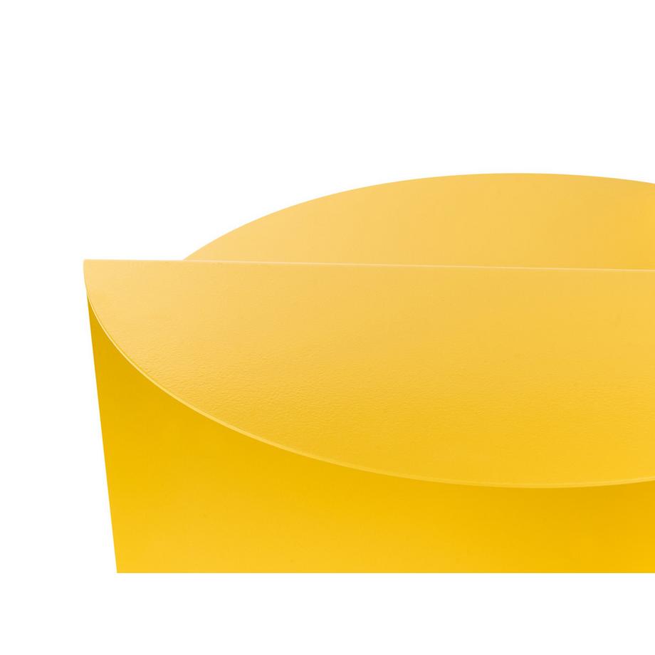 Beliani Table d'appoint en Métal Industriel TAGGART  