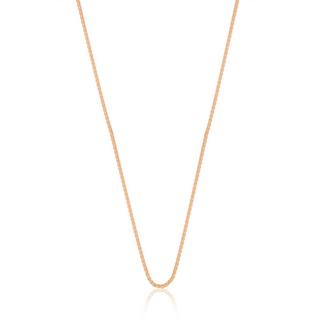 MUAU Schmuck  Collier Zopf Rotgold 750, 1.2mm, 42cm 