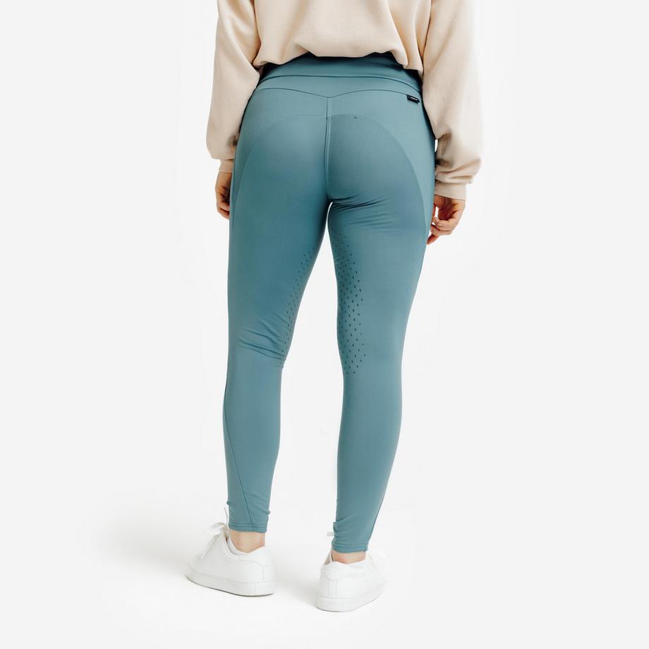 FOUGANZA  Leggings equitazione donna inverno poliestere 