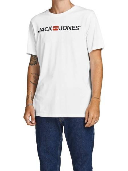 JACK & JONES  Maglietta Uomini Confezione da 3 Vestibilità confortevole-JJECORP LOGO TEE CREW NECK 3PK 