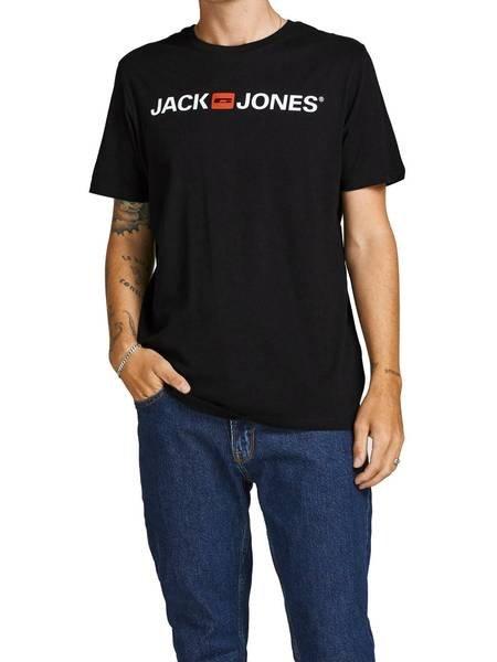 JACK & JONES  Maglietta Uomini Confezione da 3 Vestibilità confortevole-JJECORP LOGO TEE CREW NECK 3PK 