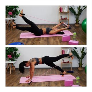 Northix  Pilates-Trainingsgeräte Widerstandsbänder 