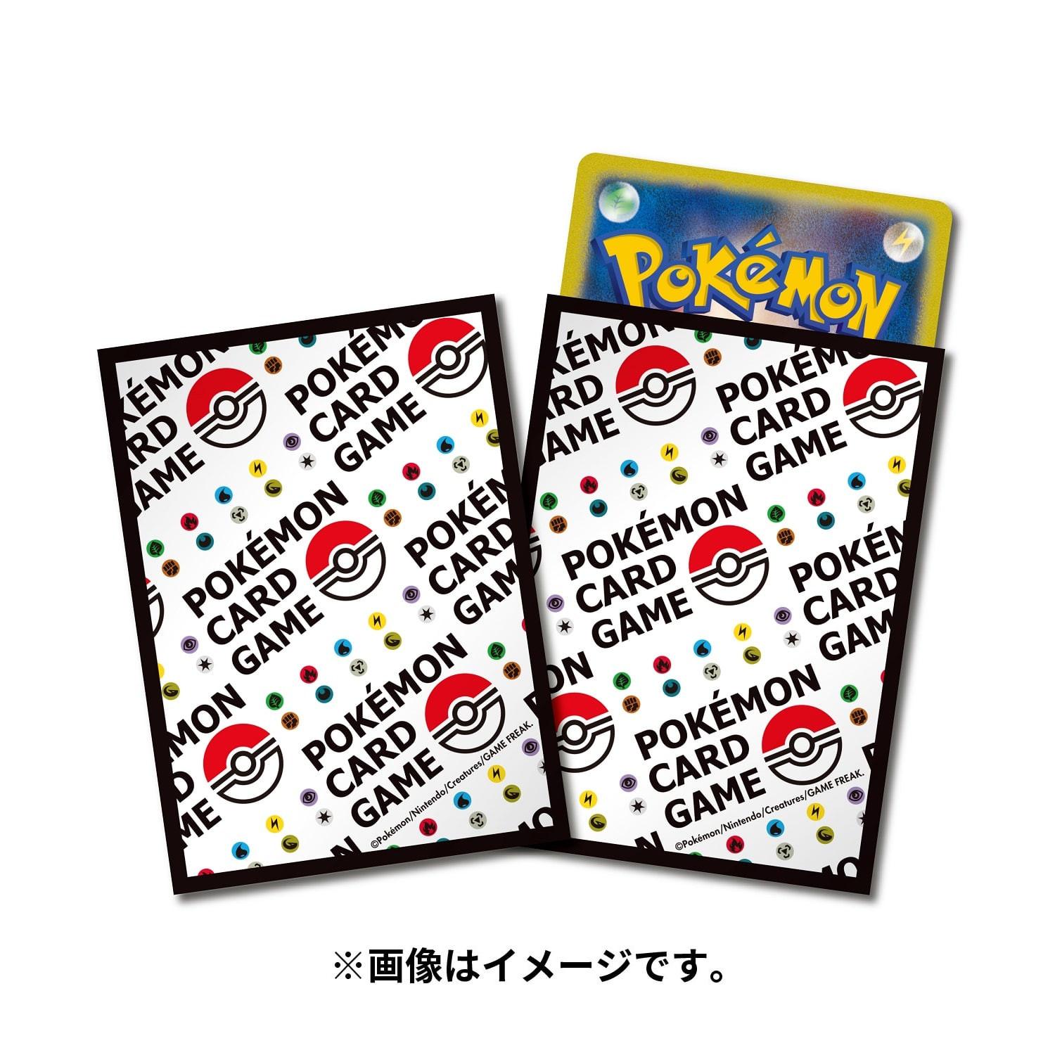 Image of Pokemon Center Original Deck Sleeves Pokeball & Energy