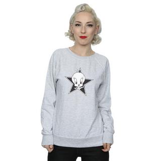 LOONEY TUNES  Tweety Pie Mono Star Sweatshirt 