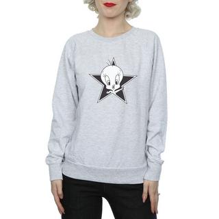 LOONEY TUNES  Tweety Pie Mono Star Sweatshirt 