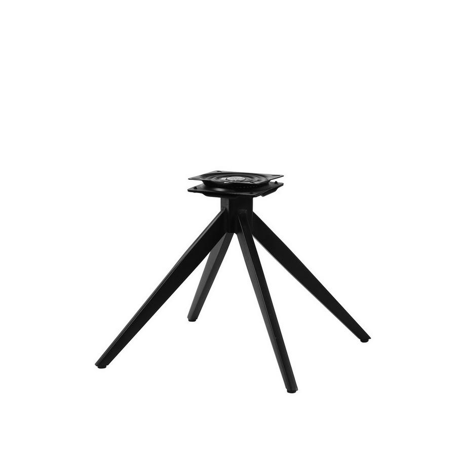 mutoni Chaise avec accoudoirs Velvora gris  