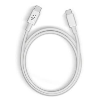 Avizar  Ultraschnelles USB-C / USB-C Kabel Weiß 