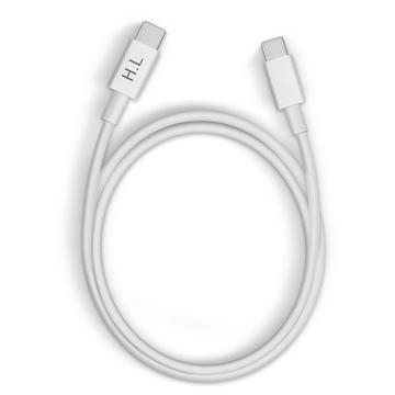 Ultraschnelles USB-C / USB-C Kabel Weiß