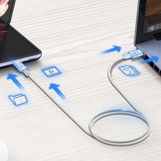 Avizar  Ultraschnelles USB-C / USB-C Kabel Weiß 