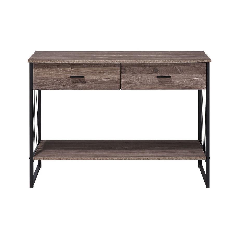 Beliani Console en Panneau de particules de bois Industriel AYDEN  