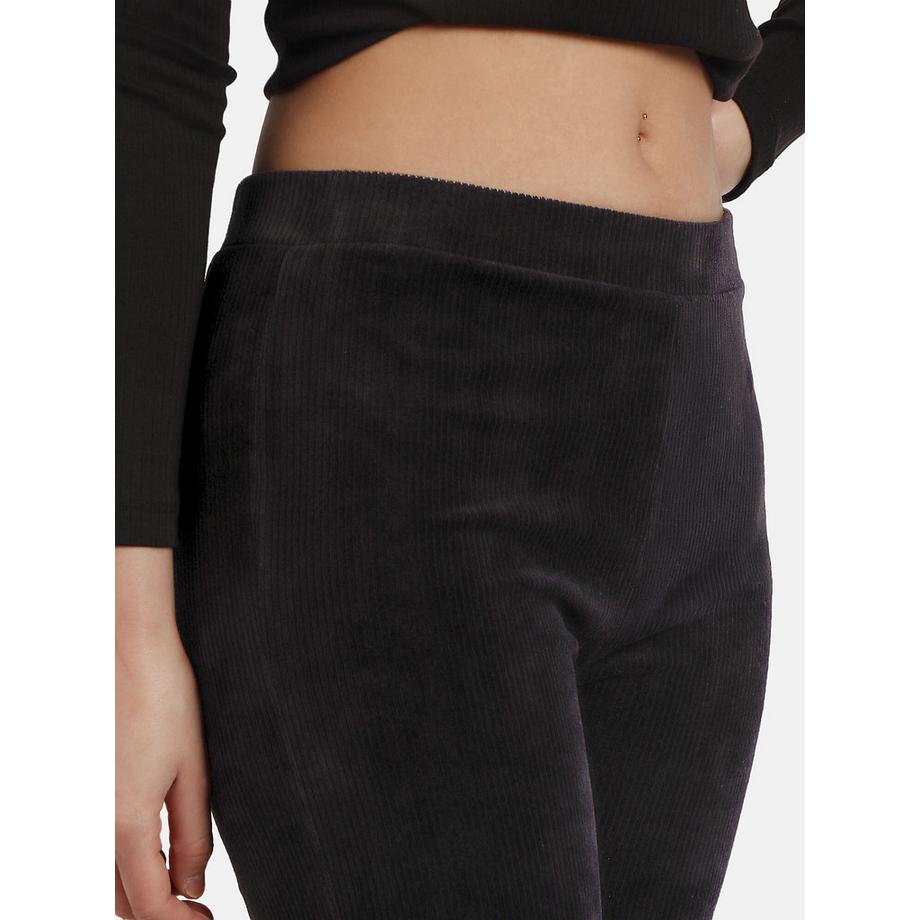 Admas Pantalon stretch évasé velours côtelé  
