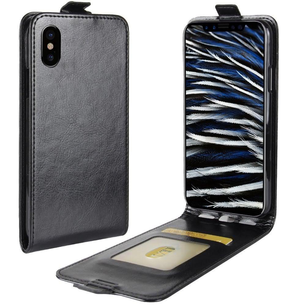 Cover-Discount  iPhone Xs / X - Custodia flip verticale 