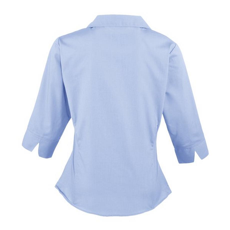 PREMIER Popeline Bluse Arbeitshemd 3/4 Arm  