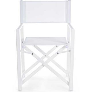 mutoni Chaise de jardin directeur Taylor blanc  