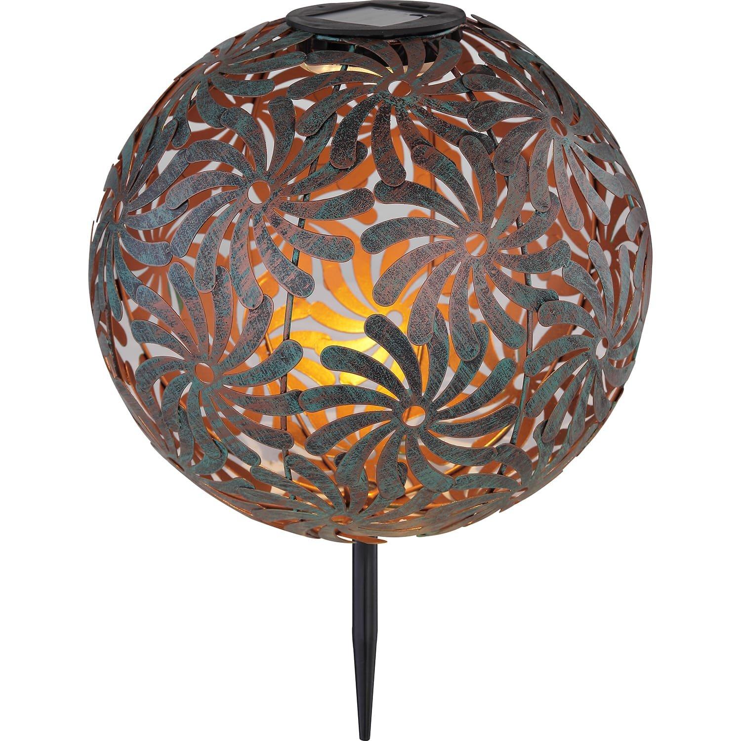 Image of Solarleuchte Metall goldfarben 1xLED Solarleuchte Metall goldfarben 1xLED