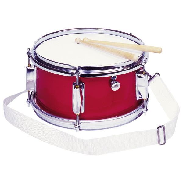 Image of Musizieren Spielmannszug-Trommel mit Snare Rot Rot Bunt
