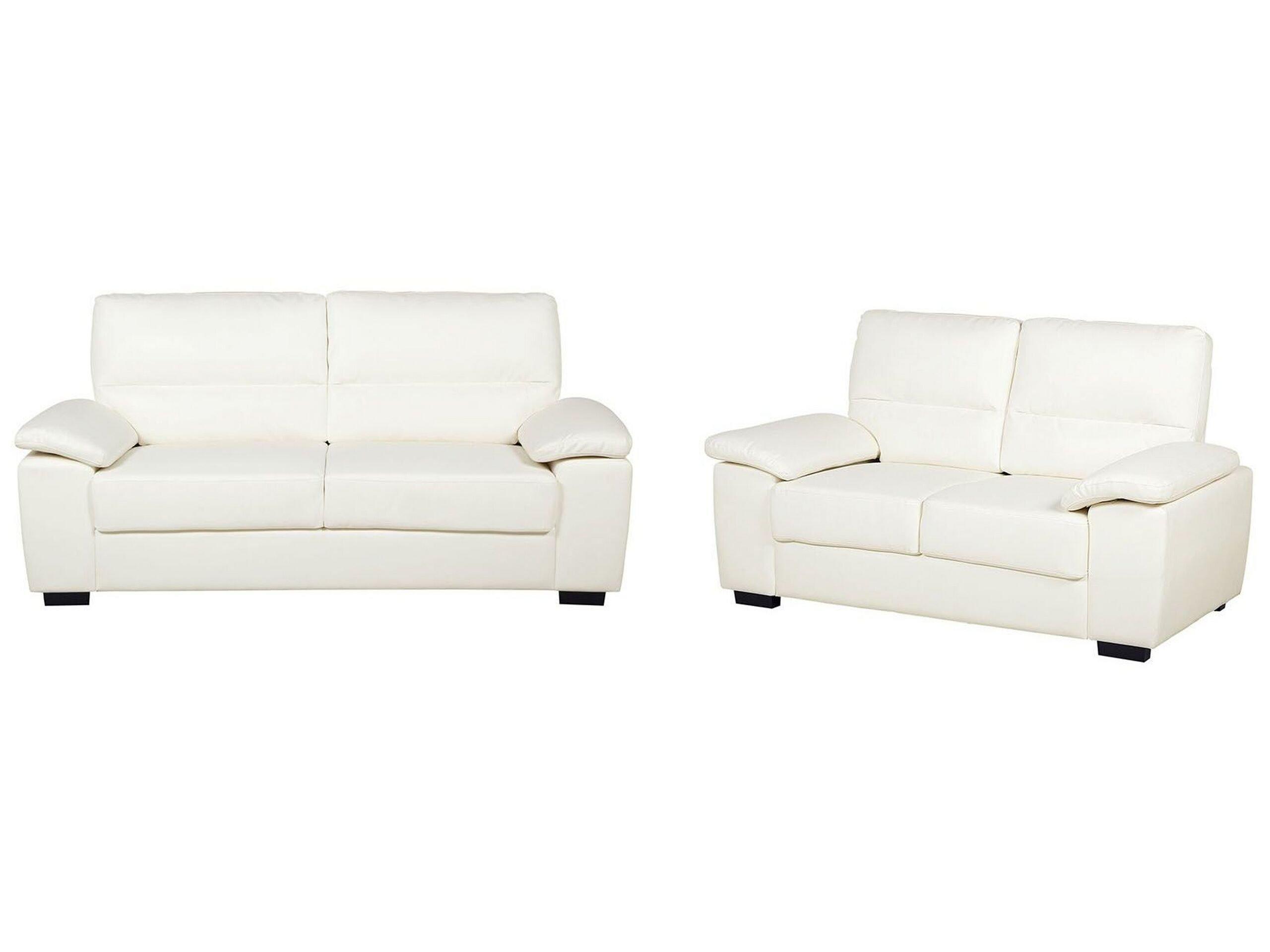 Image of Wohnzimmer Set aus Kunstleder Klassisch VOGAR Wohnzimmer Set aus Kunstleder Klassisch VOGAR