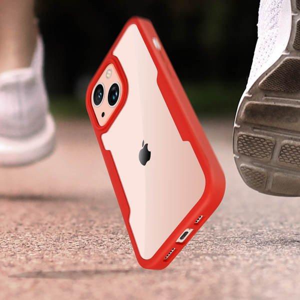 Avizar  Coque intégrale iPhone 13 rouge 