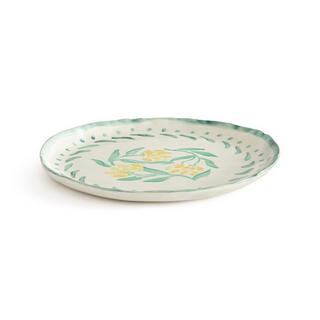 La Redoute Intérieurs Lot de 4 assiettes plates en grès  