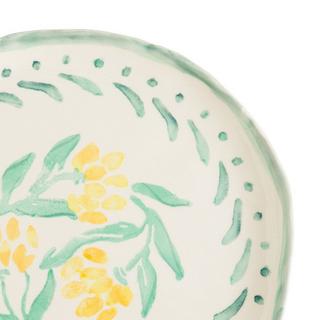 La Redoute Intérieurs Lot de 4 assiettes plates en grès  