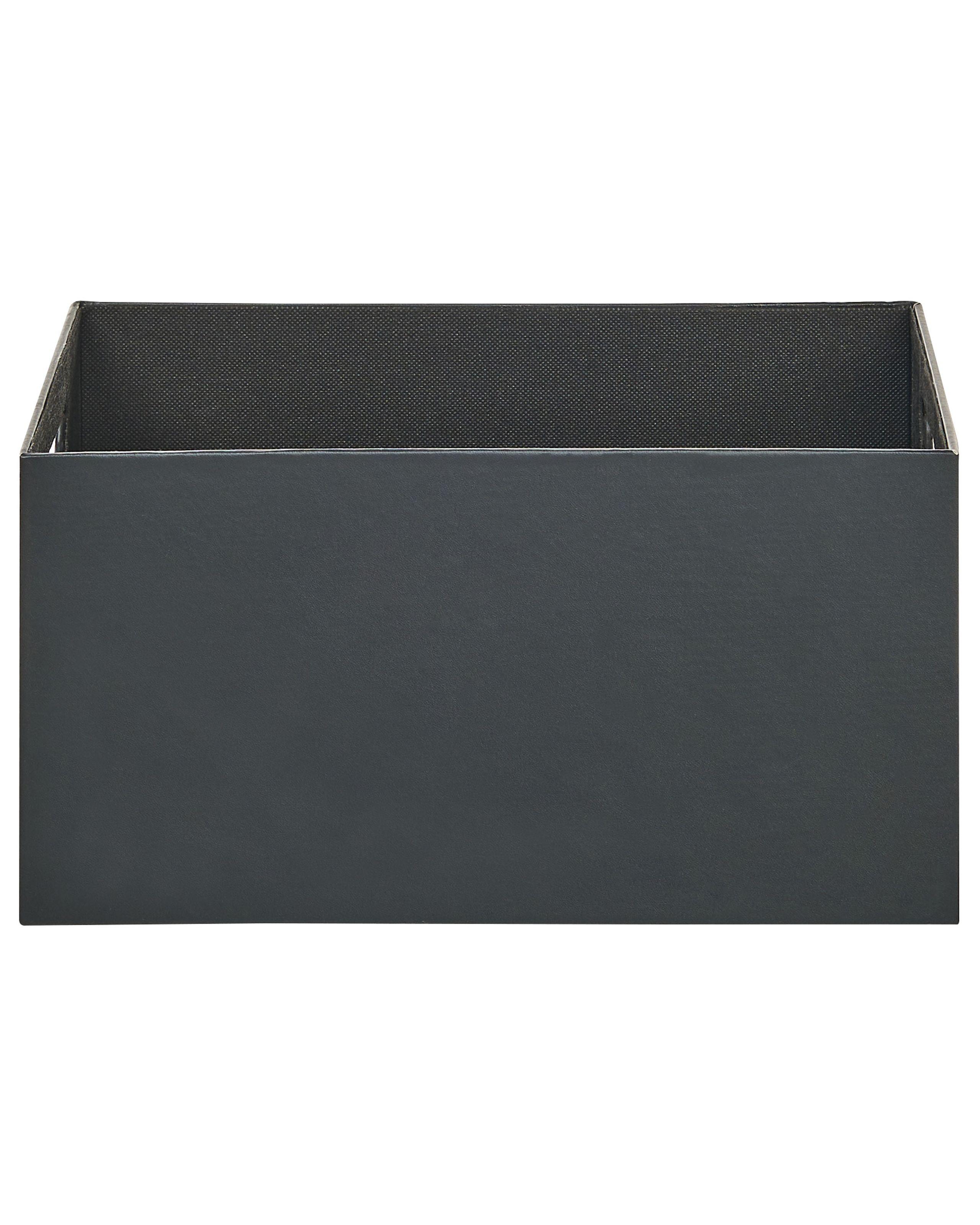 Beliani Korb, Büroaccessoires en Pelle sintetica Industriale LARSA  