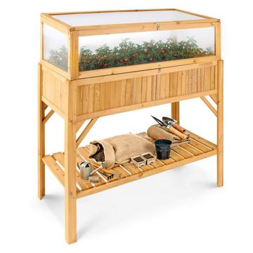 Letto rialzato con telaio freddo Attacco per fioriera