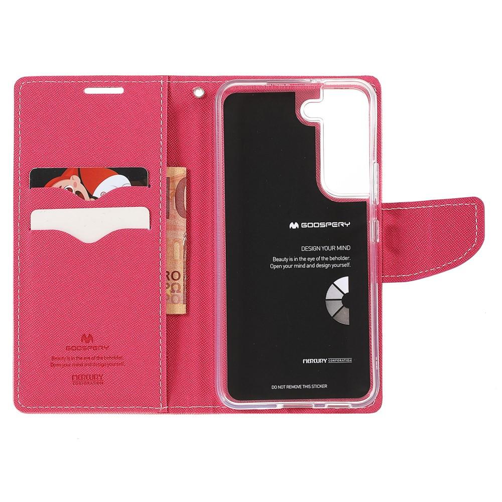 Mercury  Galaxy S22+ - Etui Goospery Fancy coque rose 